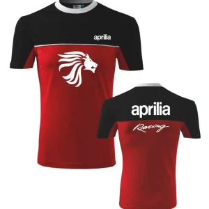 Nakupujte Hned Pánské triko s motivem Aprilia 1 - Černo/Červené