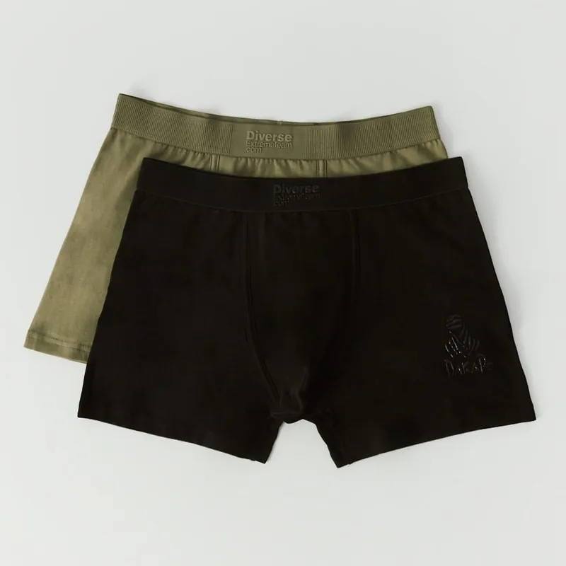 DIVERSE EXTREME TEAM - DAKAR RALLY BOXERKY OFFICIAL LONGY III  2PACK BLACK/KHAKI Nová Kolekce