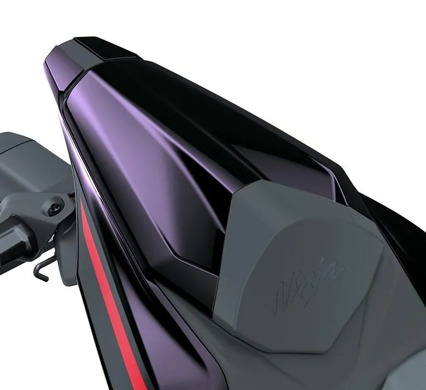 Kryt sedadla spolujezdce pro Ninja ZX-4R/RR Black Výprodej