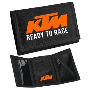 Nejlepší Volba Moto peněženka s motivem KTM Ready to Race - Černá