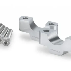 Zvýšení řidítek PUIG 22529P stříbrná height 20mm, d 29mm Originální