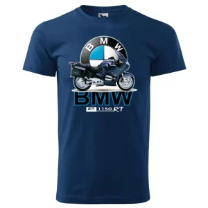 Pánské triko s motivem BMW R 1150 RT - Tmavě Modré Cenový Hit