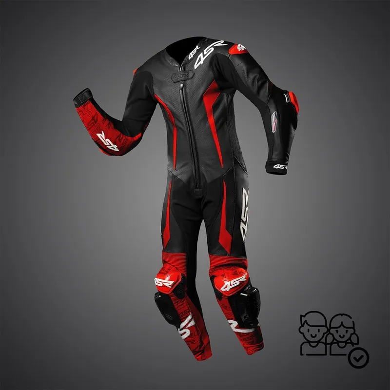 Dětská kombinéza 4SR Racing Junior Red AR Objednat Nyní
