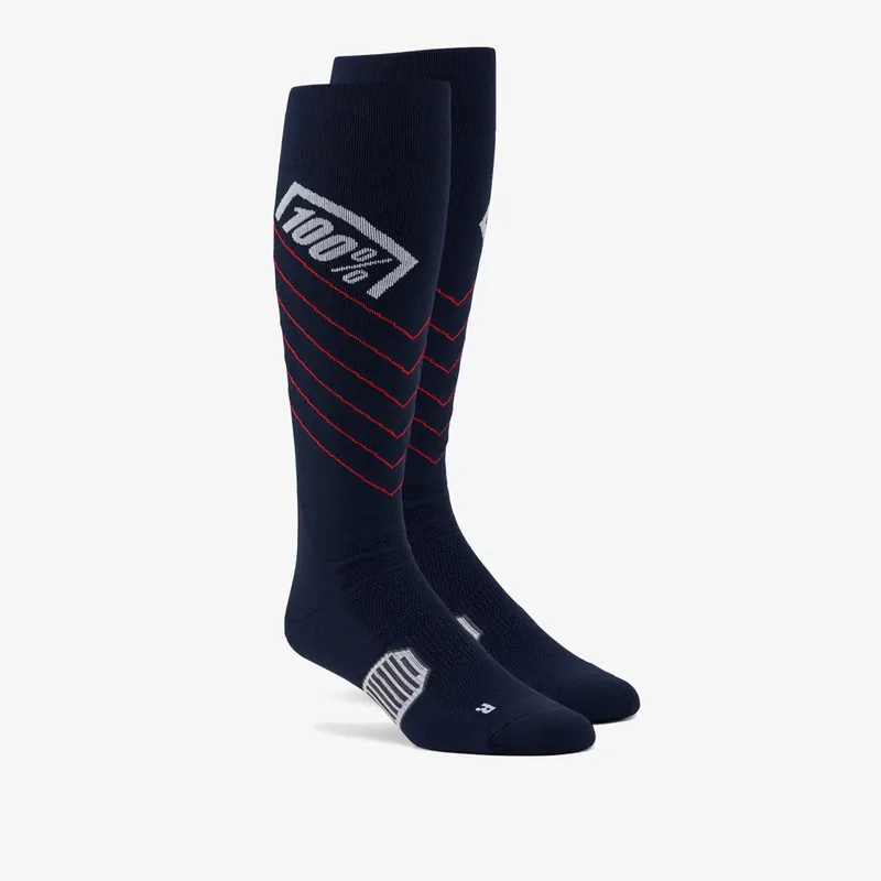 100 PROCENT SKARPETY HI SIDE THIN MX SOCKS NAVY KOLOR NIEBIESKI ROZMIAR S/M Objednat Nyní