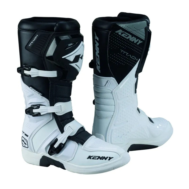 KENNY RACING CROSS/ENDURO BOTY TRACK T2 WHITE VEL. 40 Sleva