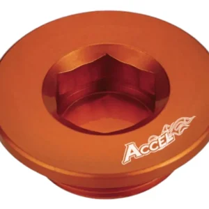 ACCEL KRYT ZAPALOVÁNÍ KONTROLNÍ VÍČKO KTM SXF250/350/450/505 '07-'13 BARVA ORANŽOVÁ Dokud Zásoby Vydrží