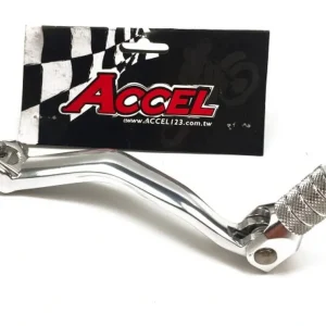 ACCEL ŘADICÍ PÁKA YAMAHA YZ 125/250 '05-'25, FANTIC XE / XX 125 '21-'25 HLINÍKOVÁ BARVA STŘÍBRNÁ (LCA4305) Výprodej