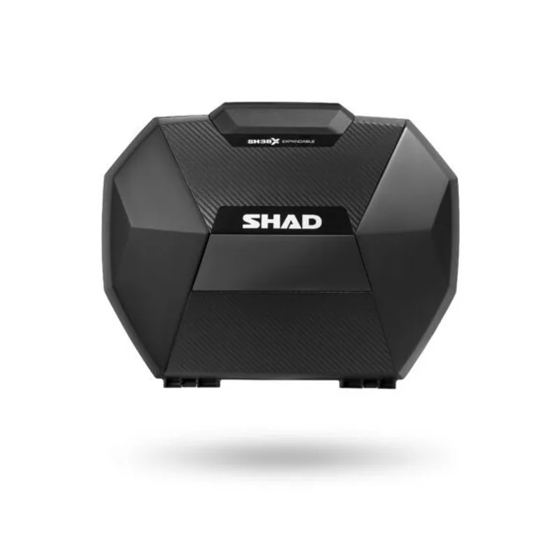Cenově Výhodný Boční kufry na motorku SHAD SH38X D0B38106 (rozšiřitelný koncept) karbonový