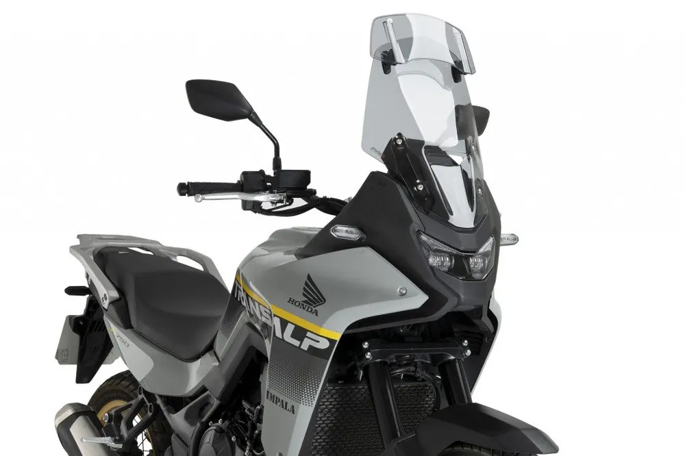 Originální Plexi štít PUIG TOURING WITH VISOR 22574H kouřová