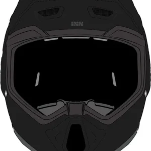 Aktuální Motokrosová přilba iXS TRIGGER MX 1.0 CHALKY MIPS X1-530216 metalická matně černá S